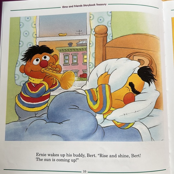 Sesame Steet Elmo & Friends storybook treasury - Picture 11 of 15